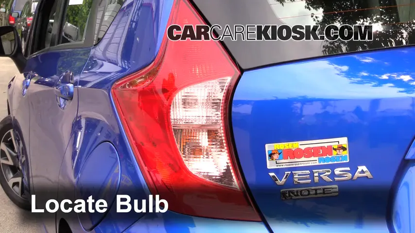 2015 Nissan Versa Note S 1.6L 4 Cyl. Lights